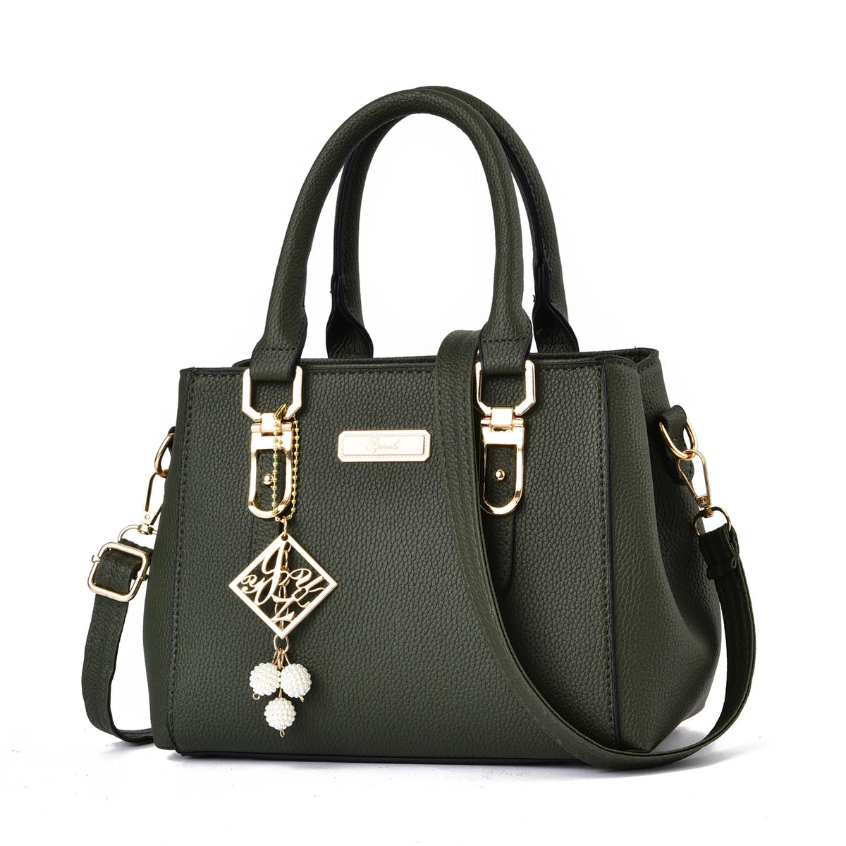 Charm Study — Structured Top-Handle Bag