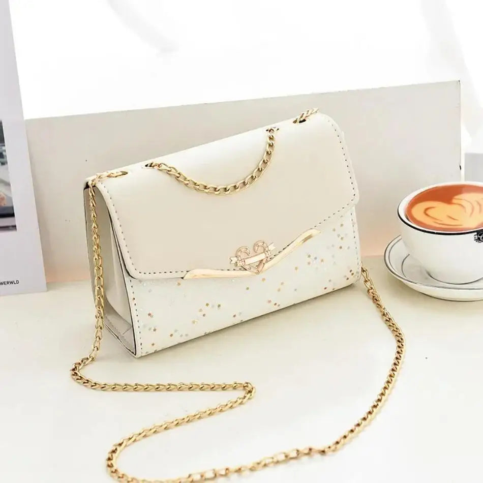 Starlight — Sequined Chain Clutch