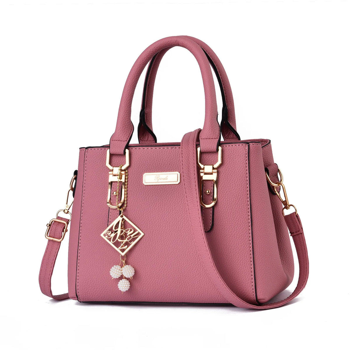 Charm Study — Structured Top-Handle Bag