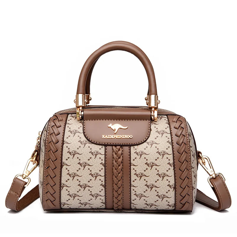 Pattern Play — Printed Convertible Satchel