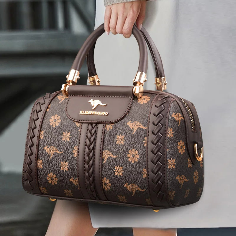 Pattern Play — Printed Convertible Satchel