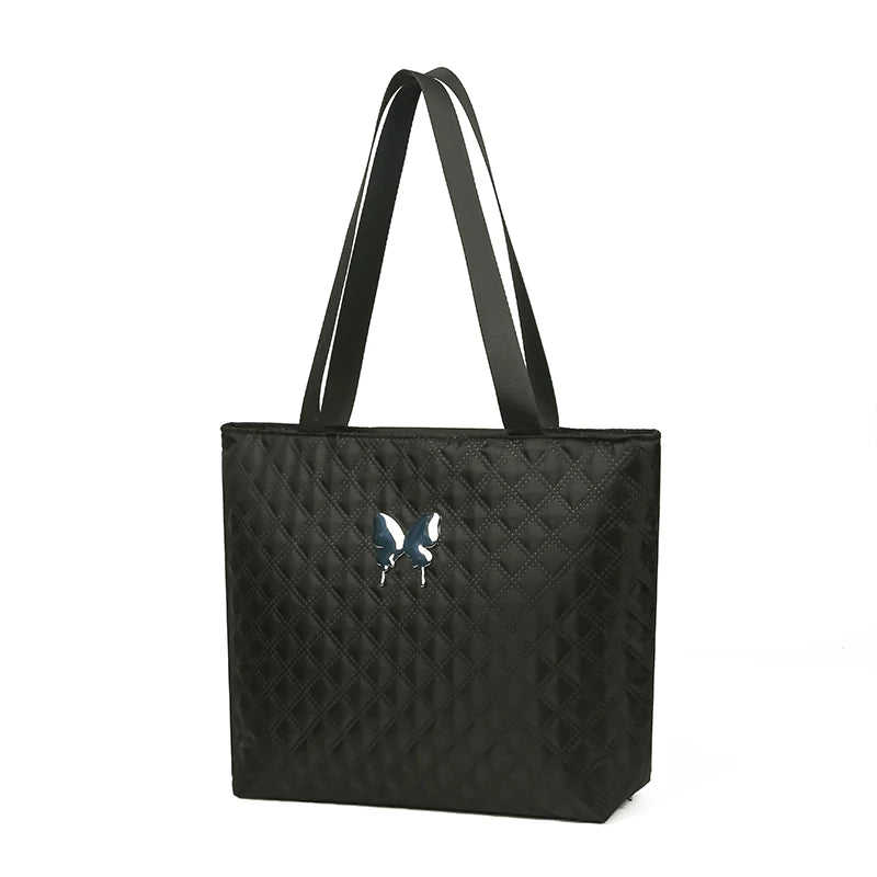 Papillon -- Quilted Nylon Tote