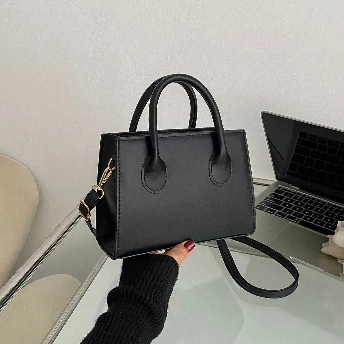 Petite Form -- Structured Mini Satchel