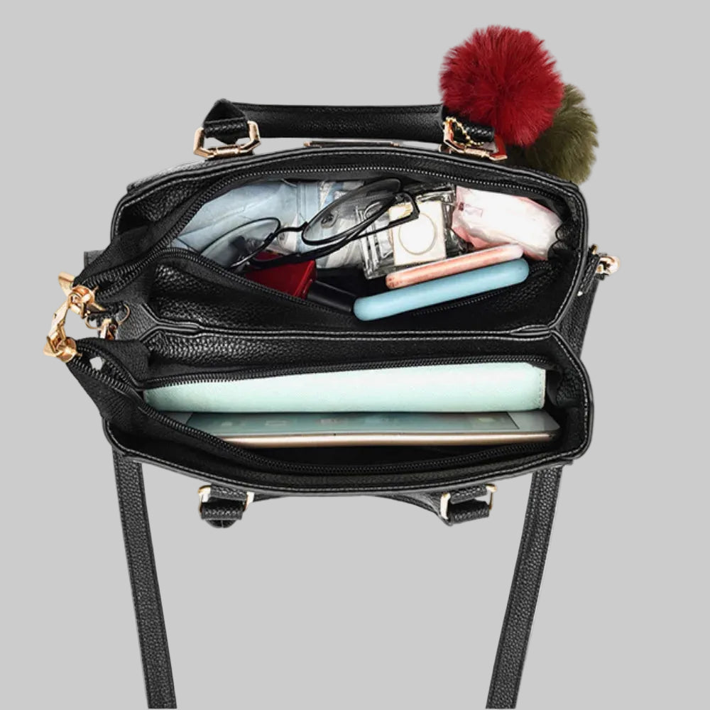 The Organizer — Structured Convertible Handbag