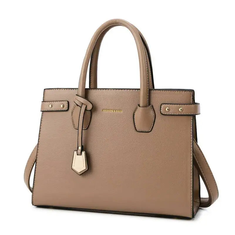 The Curator — Compartmented Top-Handle Satchel