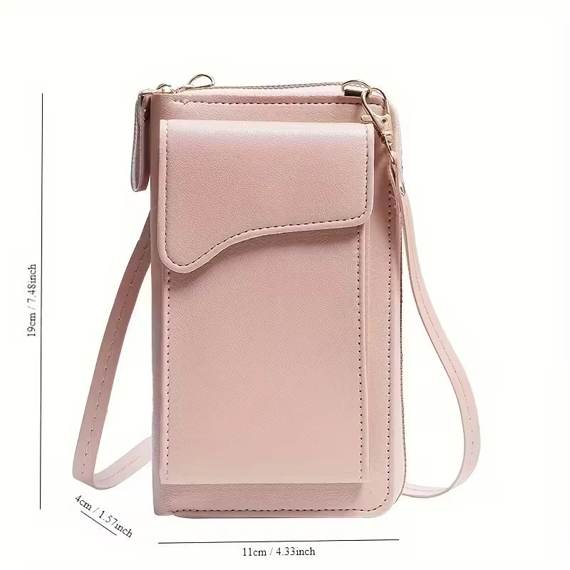 The Pocket Companion -- Phone Crossbody Wallet