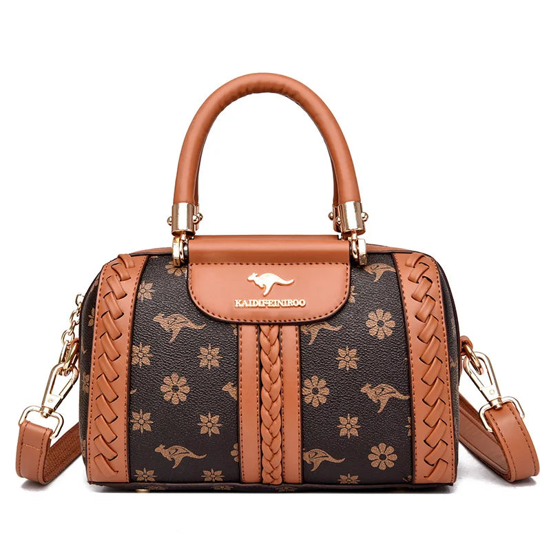 Pattern Play — Printed Convertible Satchel