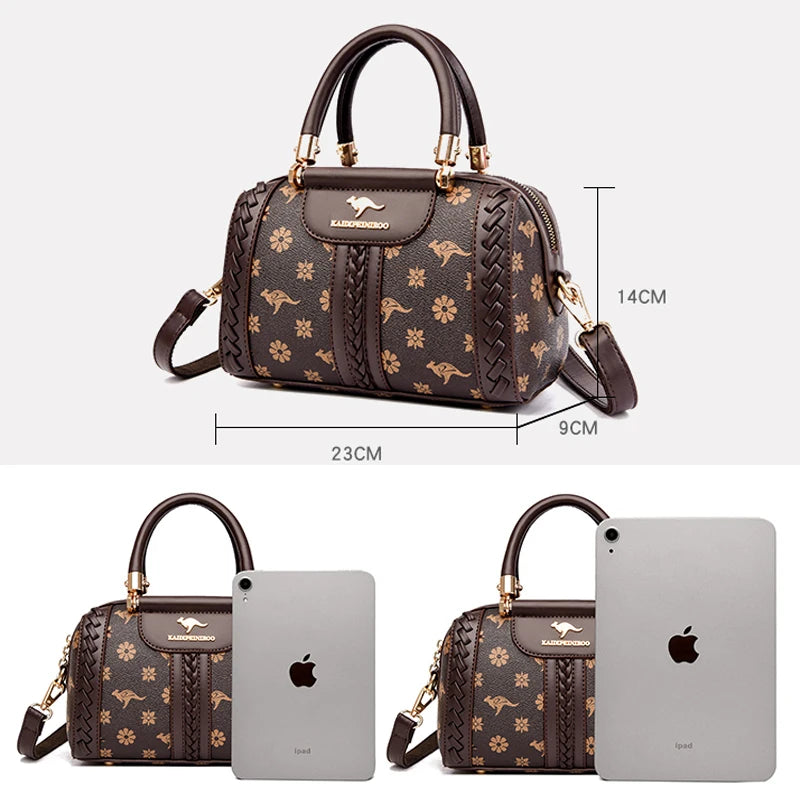 Pattern Play — Printed Convertible Satchel