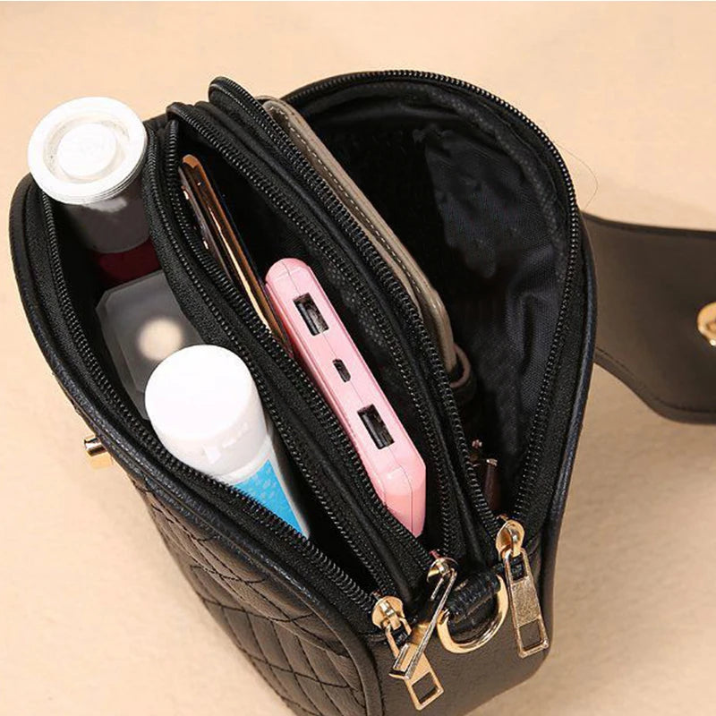 Quilted Orbit -- Multi-Component Crossbody