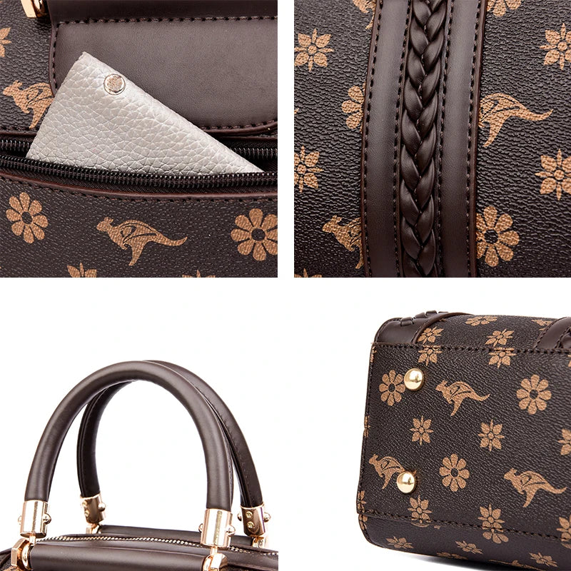 Pattern Play — Printed Convertible Satchel