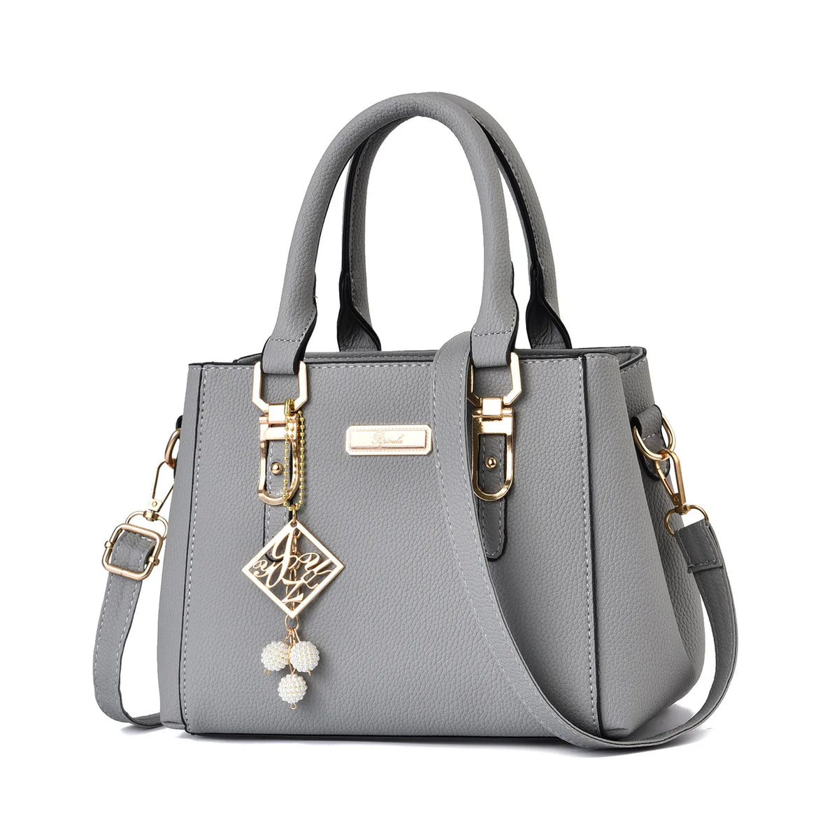 Charm Study — Structured Top-Handle Bag