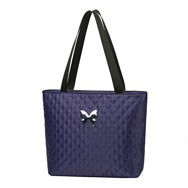 Papillon -- Quilted Nylon Tote
