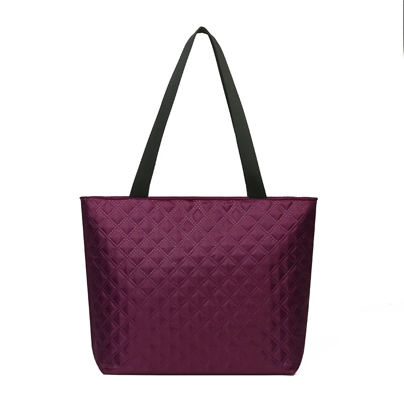 Papillon -- Quilted Nylon Tote