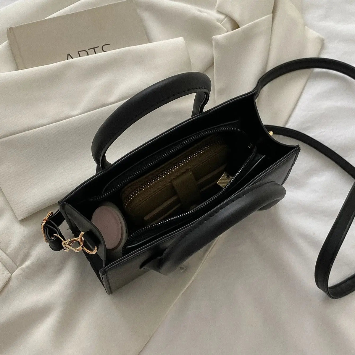 Petite Form -- Structured Mini Satchel