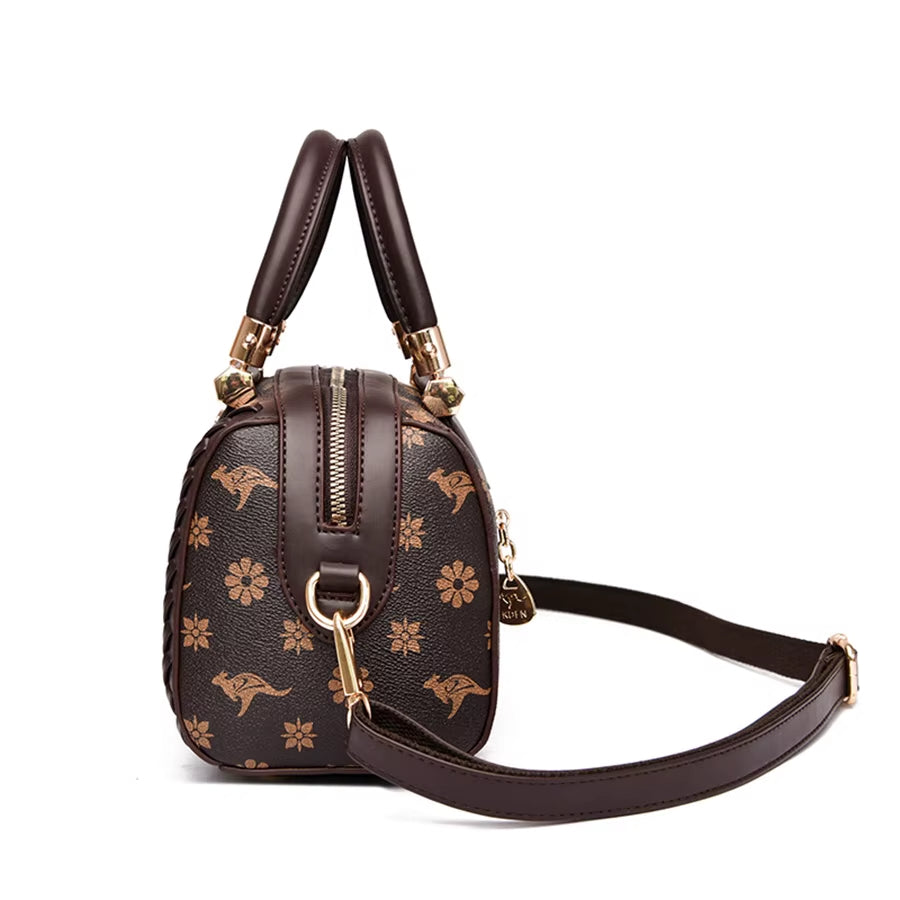 Pattern Play — Printed Convertible Satchel