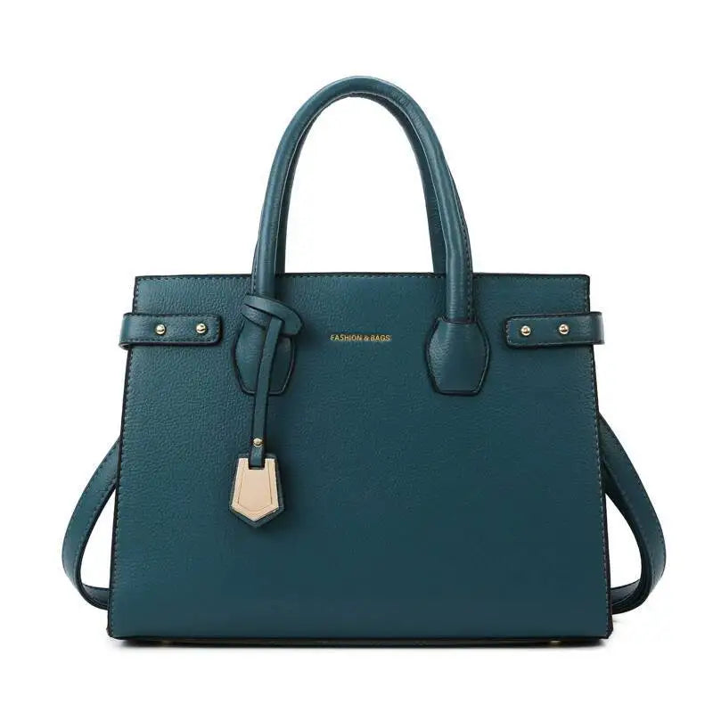 The Curator — Compartmented Top-Handle Satchel