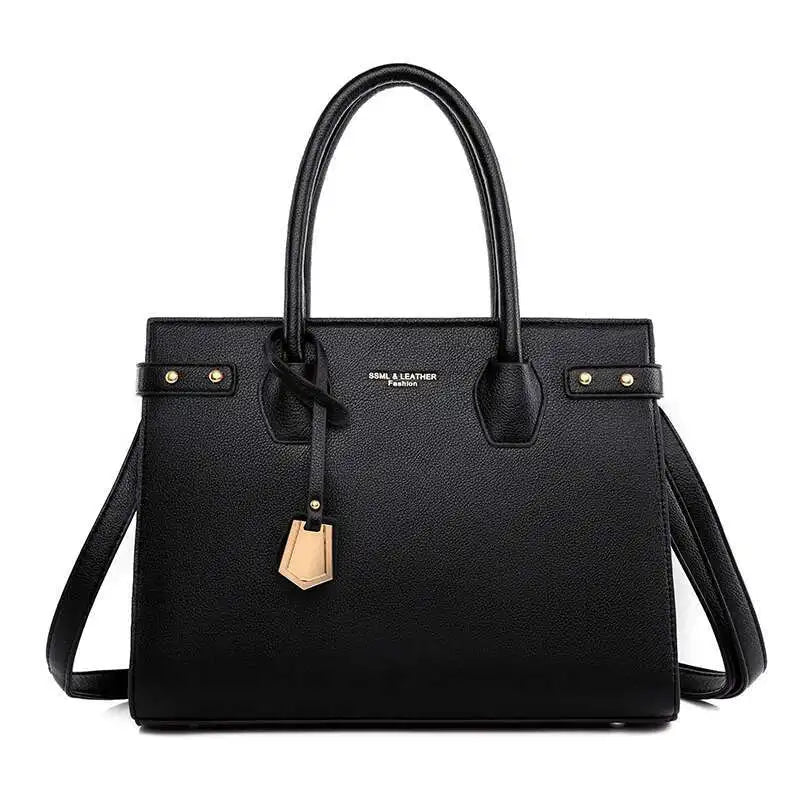 The Curator — Compartmented Top-Handle Satchel