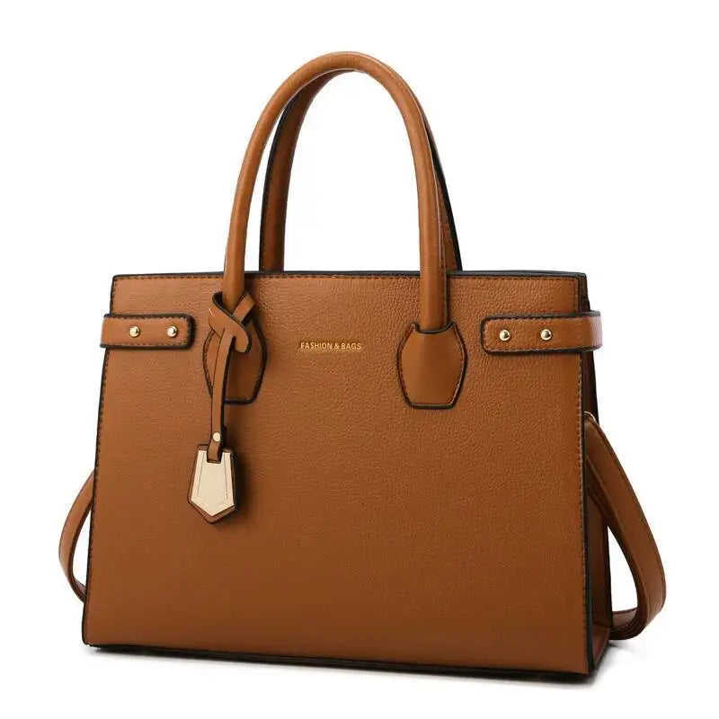 The Curator — Compartmented Top-Handle Satchel