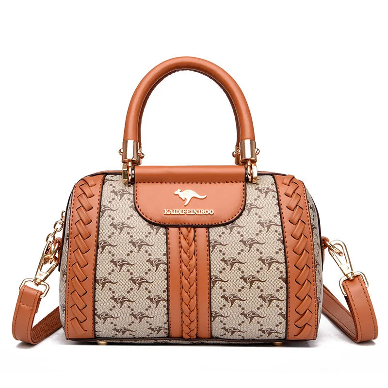 Pattern Play — Printed Convertible Satchel