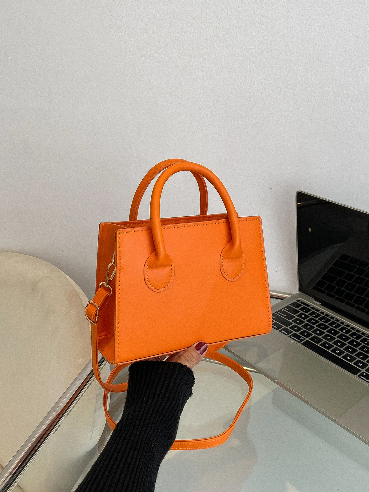 Petite Form -- Structured Mini Satchel