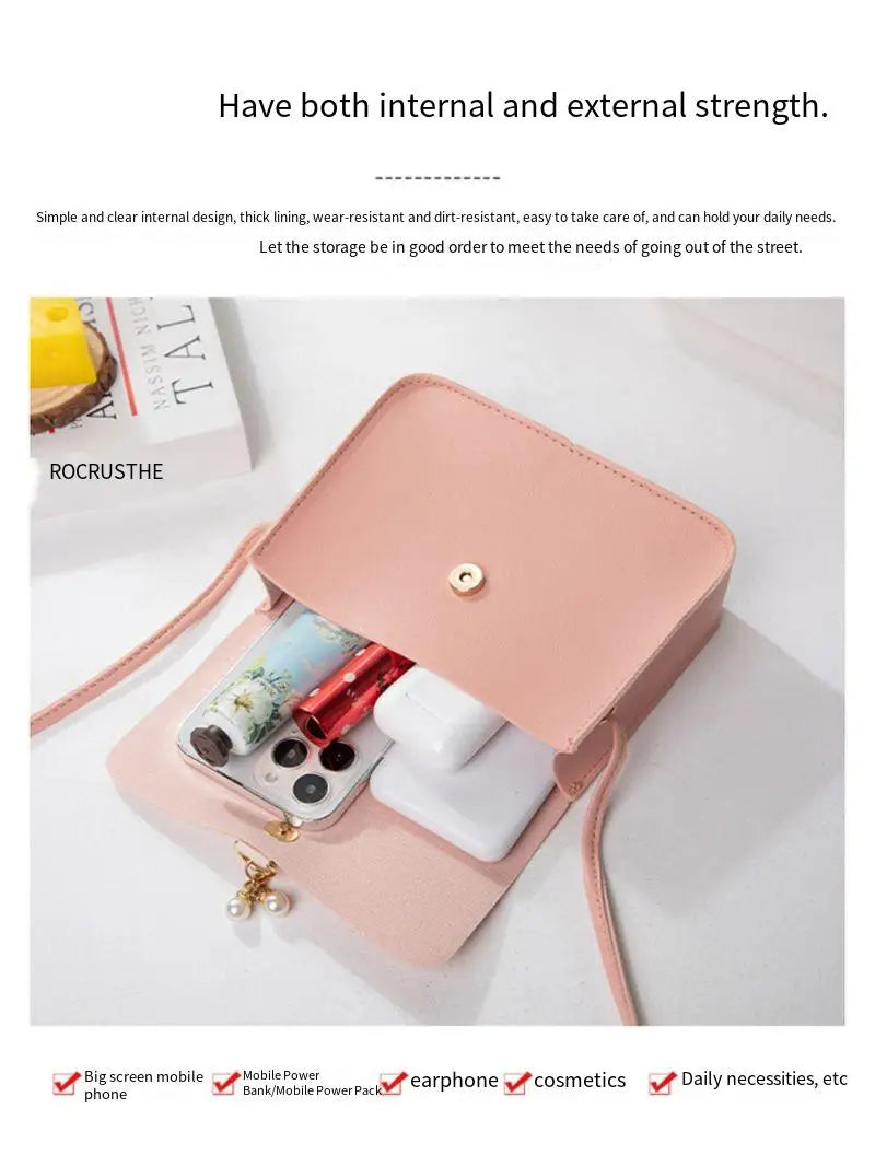 Petite Pearl — Color-Block Mini Satchel