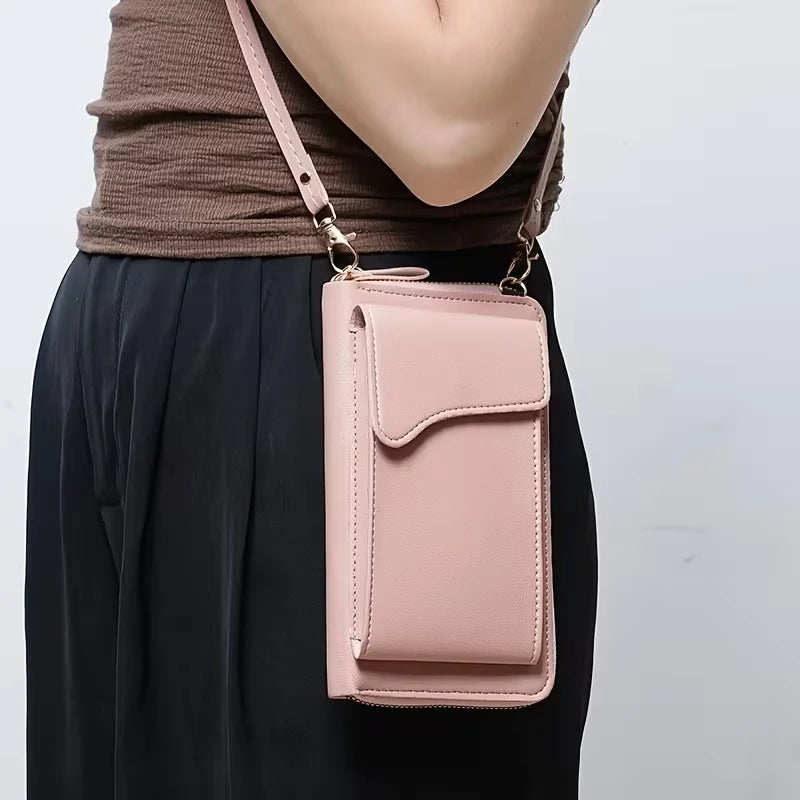 The Pocket Companion -- Phone Crossbody Wallet