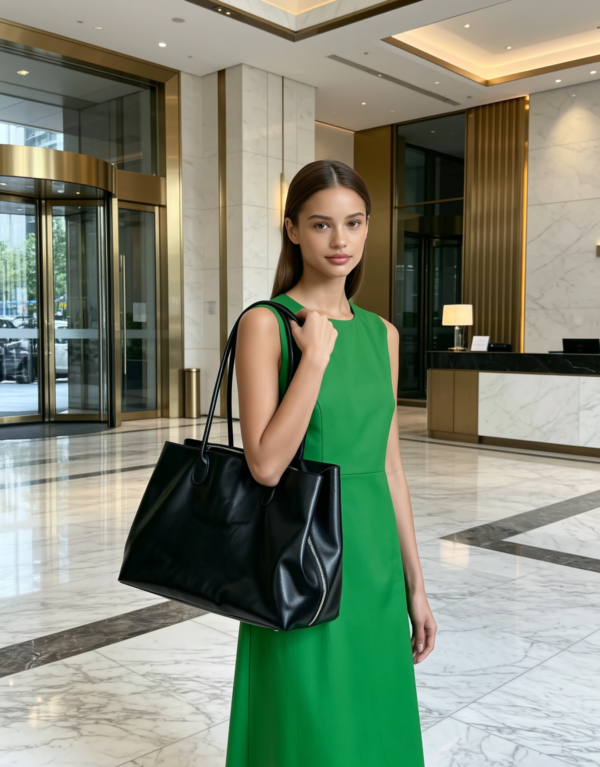 Atelier — Sculptural Shoulder Tote