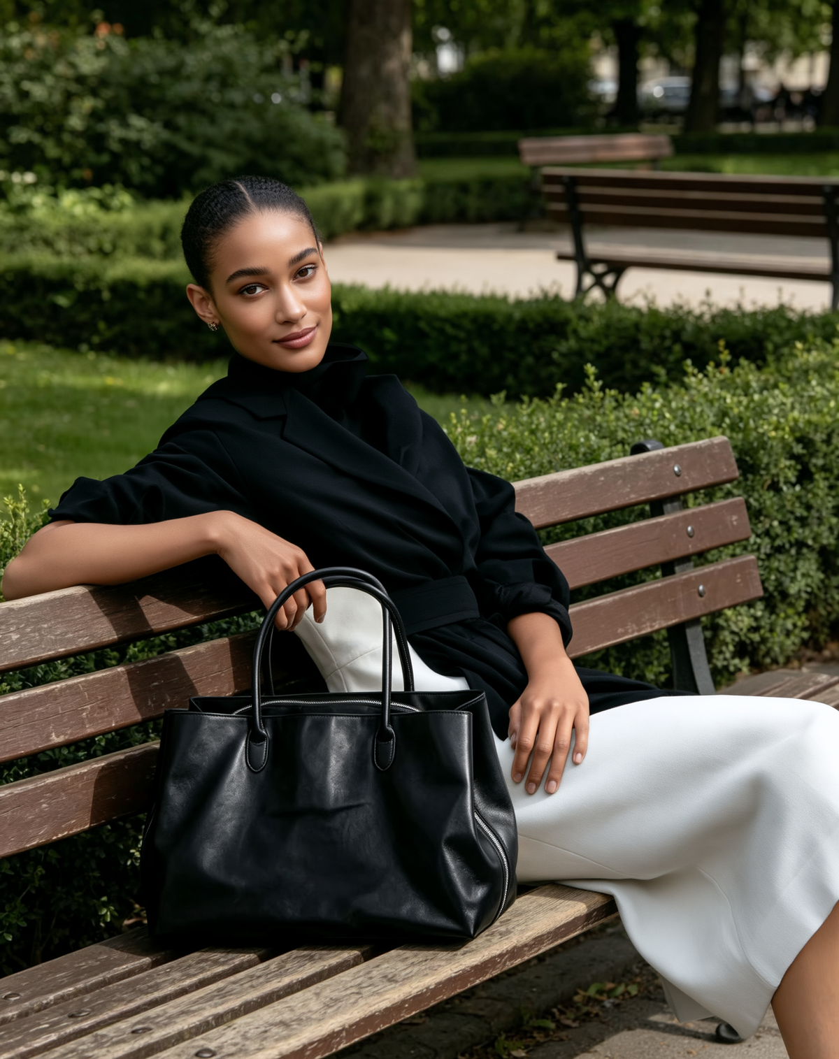 Atelier — Sculptural Shoulder Tote